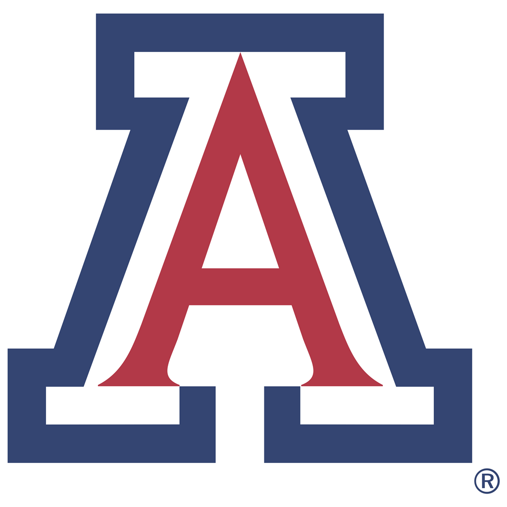 Arizona Wildcats logotype, transparent .png, medium, large