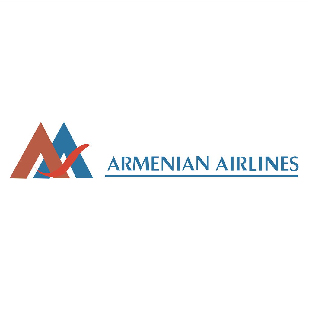 Armenian Airlines logotype, transparent .png, medium, large