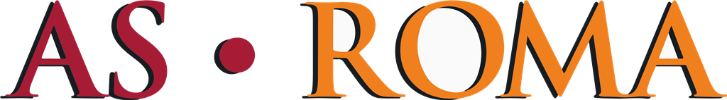 AS Roma logotype, transparent .png, medium, large