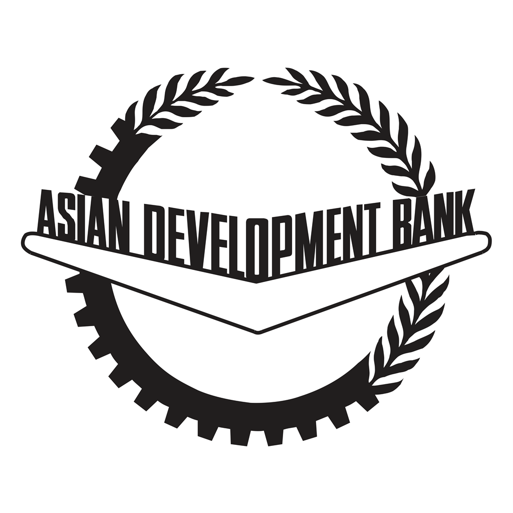 Asian Development Bank logotype, transparent .png, medium, large