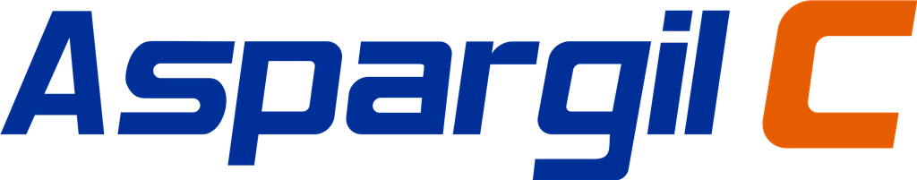 Aspargil C logotype, transparent .png, medium, large