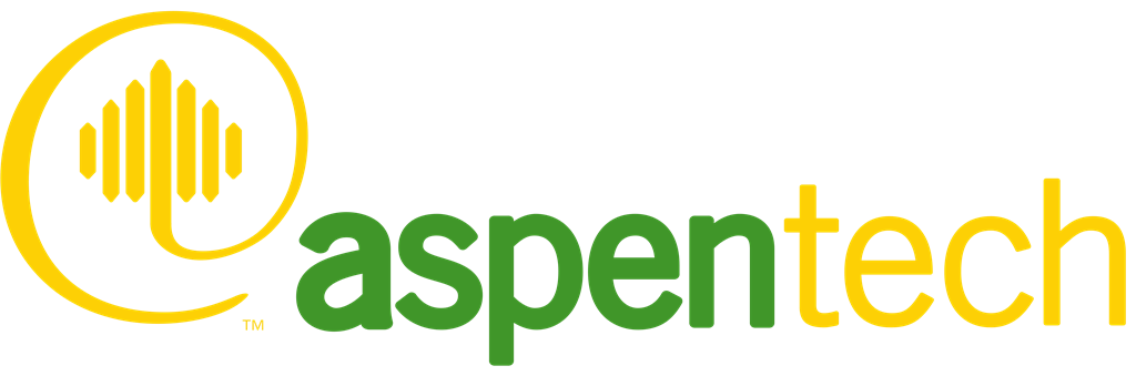 Aspen Technology logotype, transparent .png, medium, large