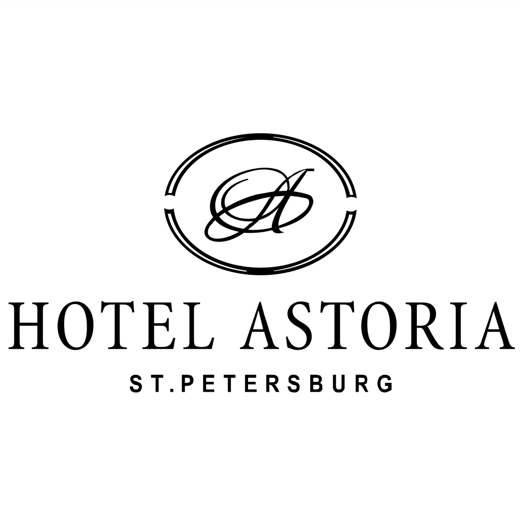 Astoria Hotel logotype, transparent .png, medium, large