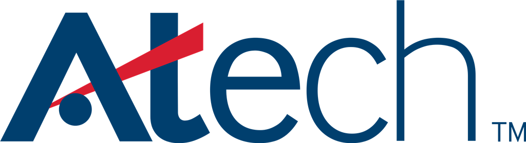 Atech logotype, transparent .png, medium, large