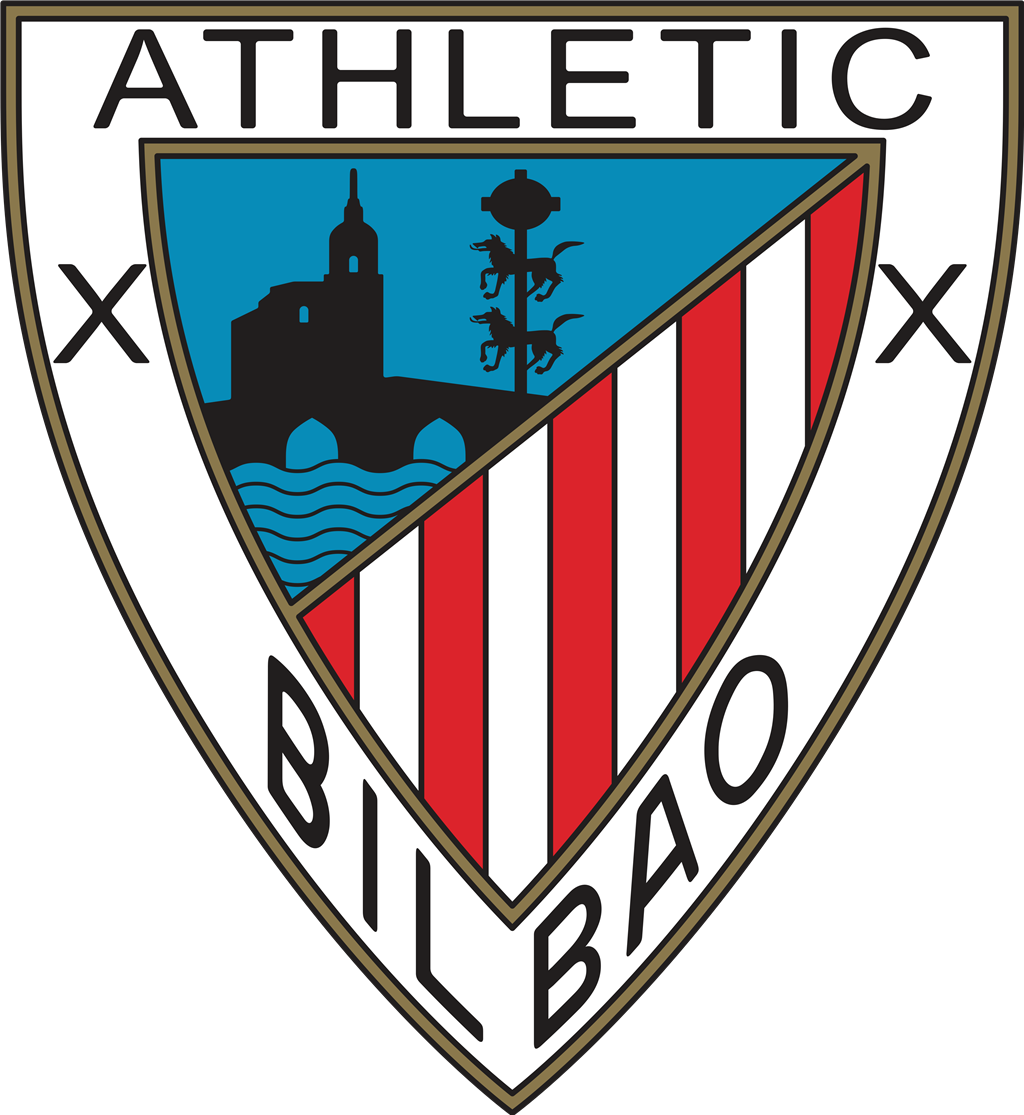 Athletic Bilbao logotype, transparent .png, medium, large