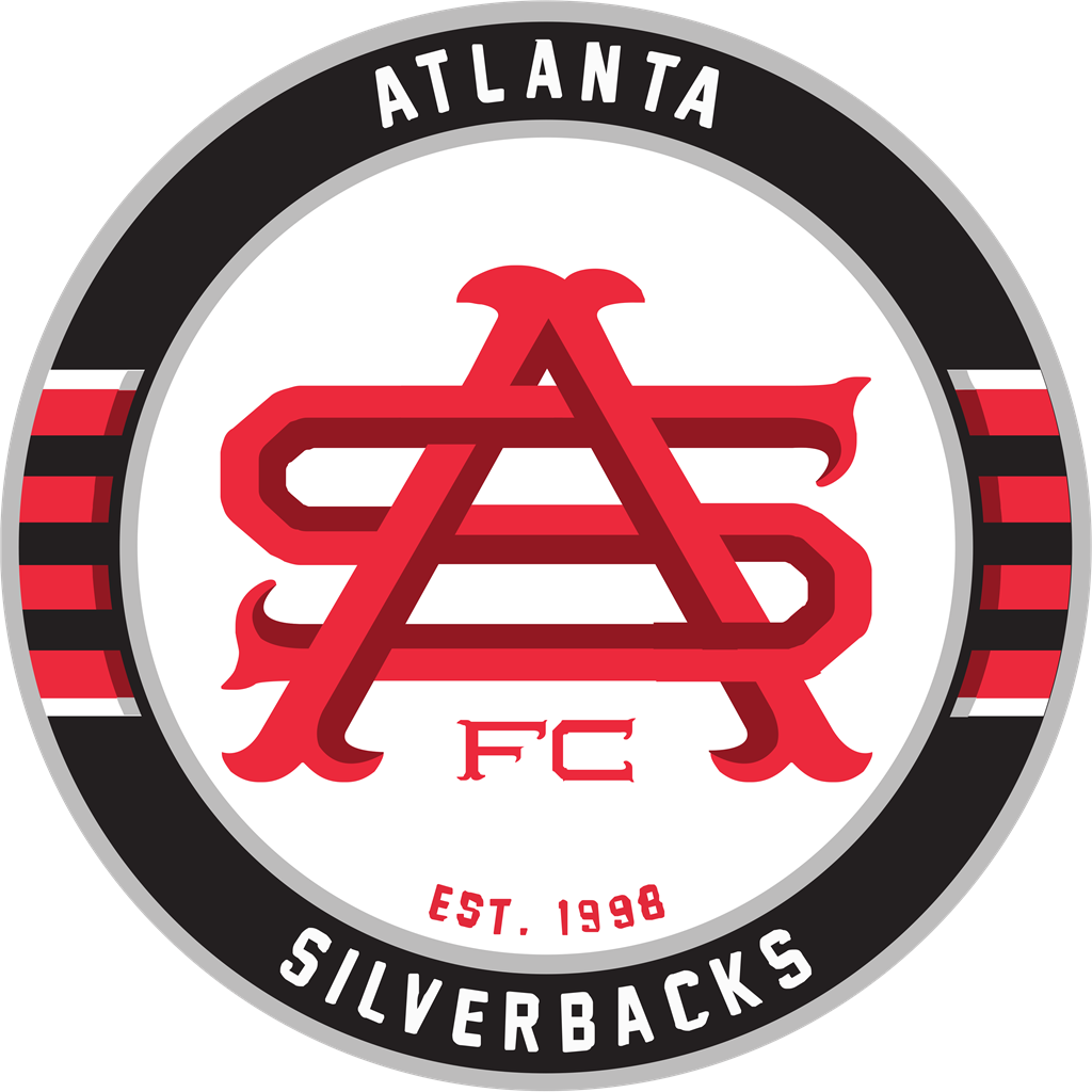 Atlanta Silverbacks logotype, transparent .png, medium, large