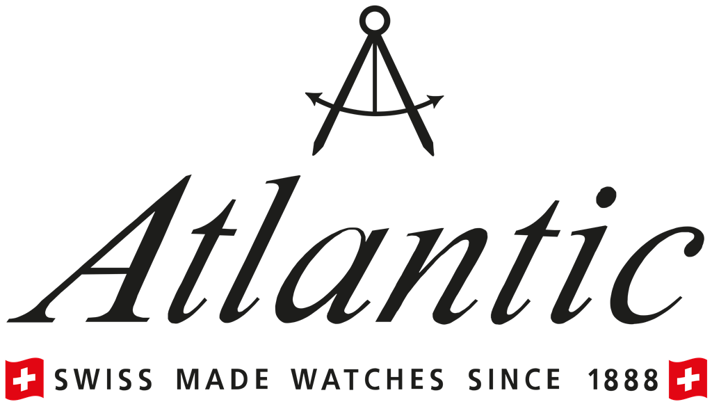 Atlantic Watches logotype, transparent .png, medium, large