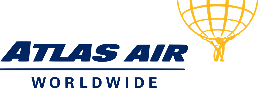 Atlas Air logotype, transparent .png, medium, large