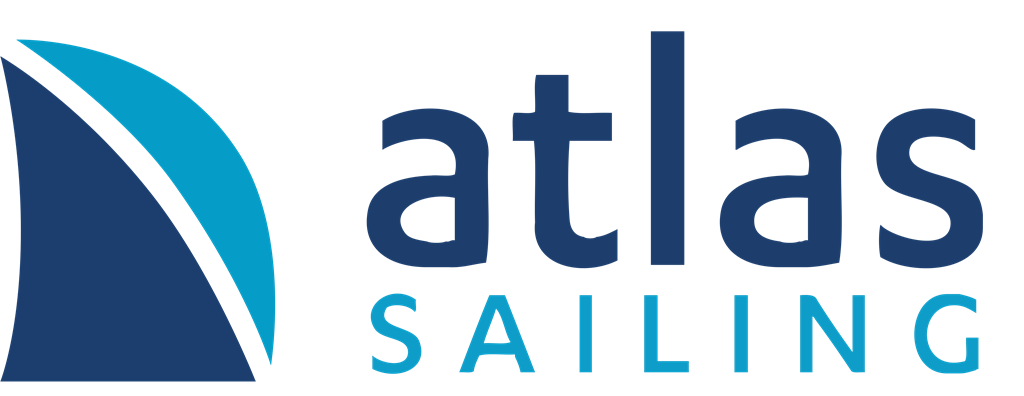 Atlas Sailing logotype, transparent .png, medium, large