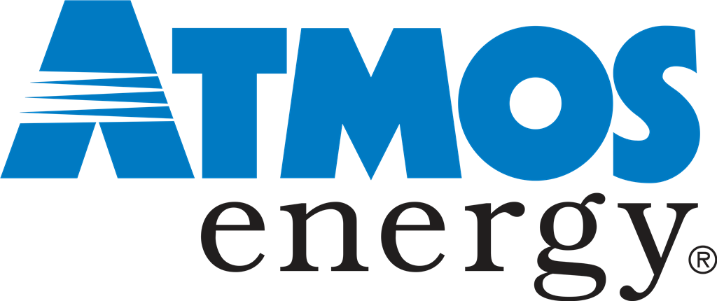 Atmos Energy logotype, transparent .png, medium, large