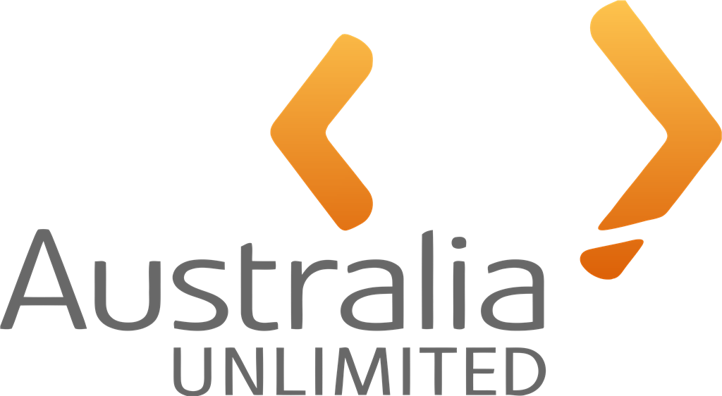 Australia Unlimited logotype, transparent .png, medium, large