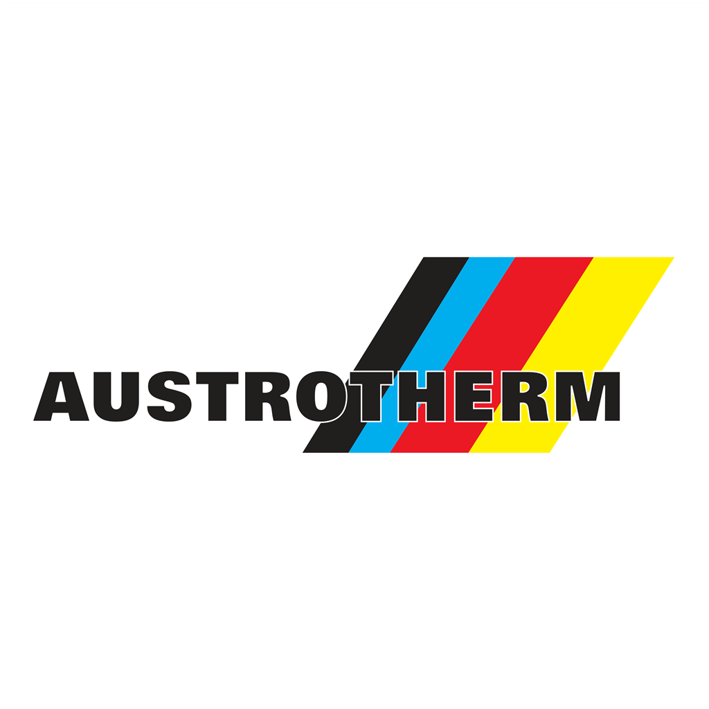 Austrotherm logotype, transparent .png, medium, large