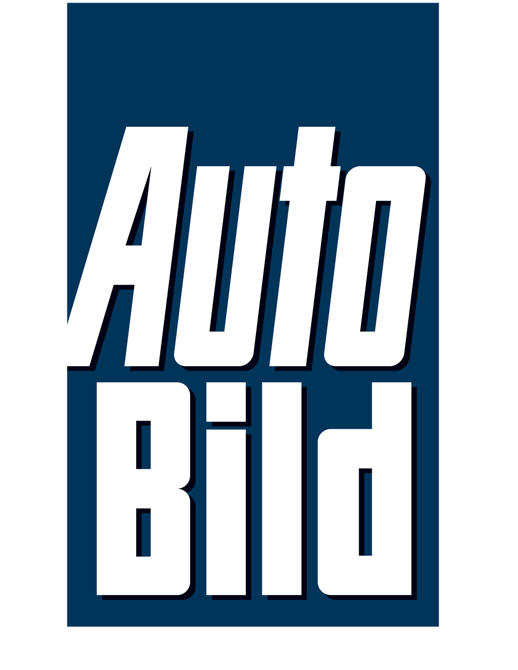 Auto Bild logotype, transparent .png, medium, large