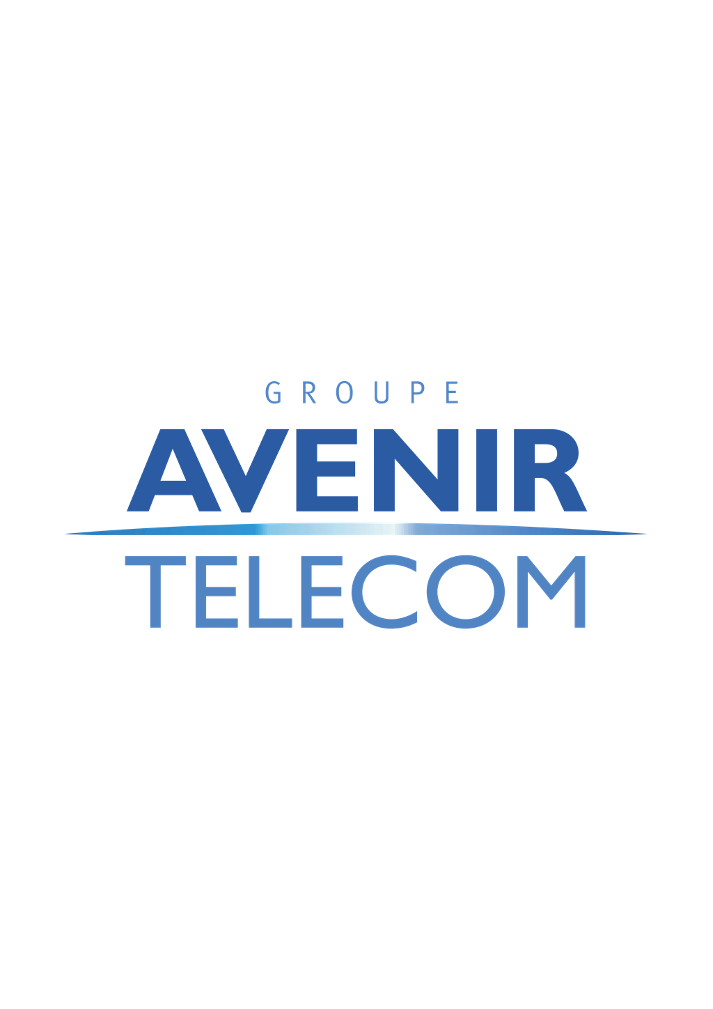 Avenir Telecom logotype, transparent .png, medium, large