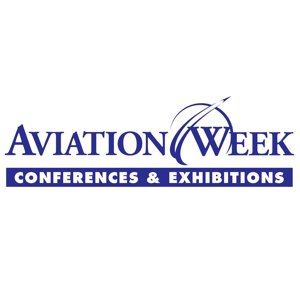 Aviation Week logotype, transparent .png, medium, large