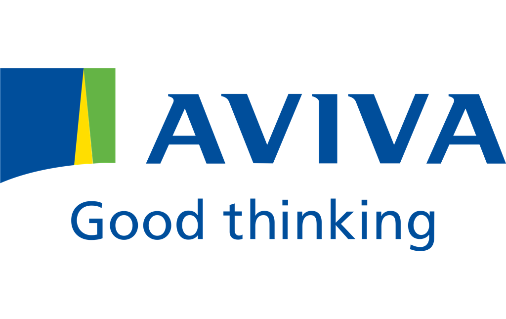 Aviva logotype, transparent .png, medium, large