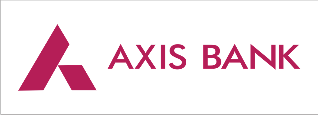 Axis Bank logotype, transparent .png, medium, large