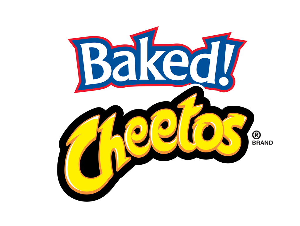 Baked Cheetos logotype, transparent .png, medium, large