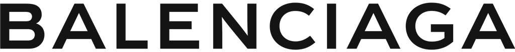 Balenciaga logotype, transparent .png, medium, large
