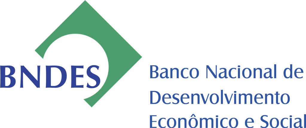Banco BNDES logotype, transparent .png, medium, large