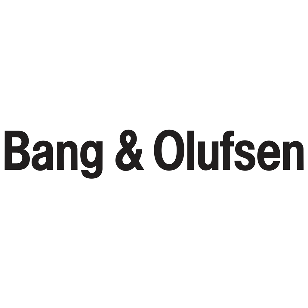 Bang & Olufsen logotype, transparent .png, medium, large