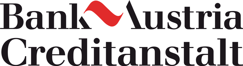 Bank Austria logotype, transparent .png, medium, large