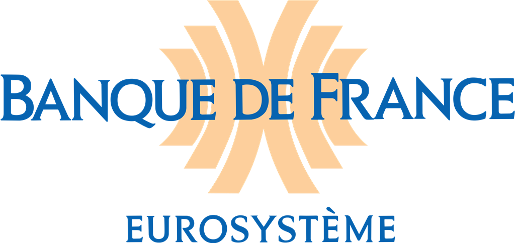 Banque de France (Bank of France) logotype, transparent .png, medium, large