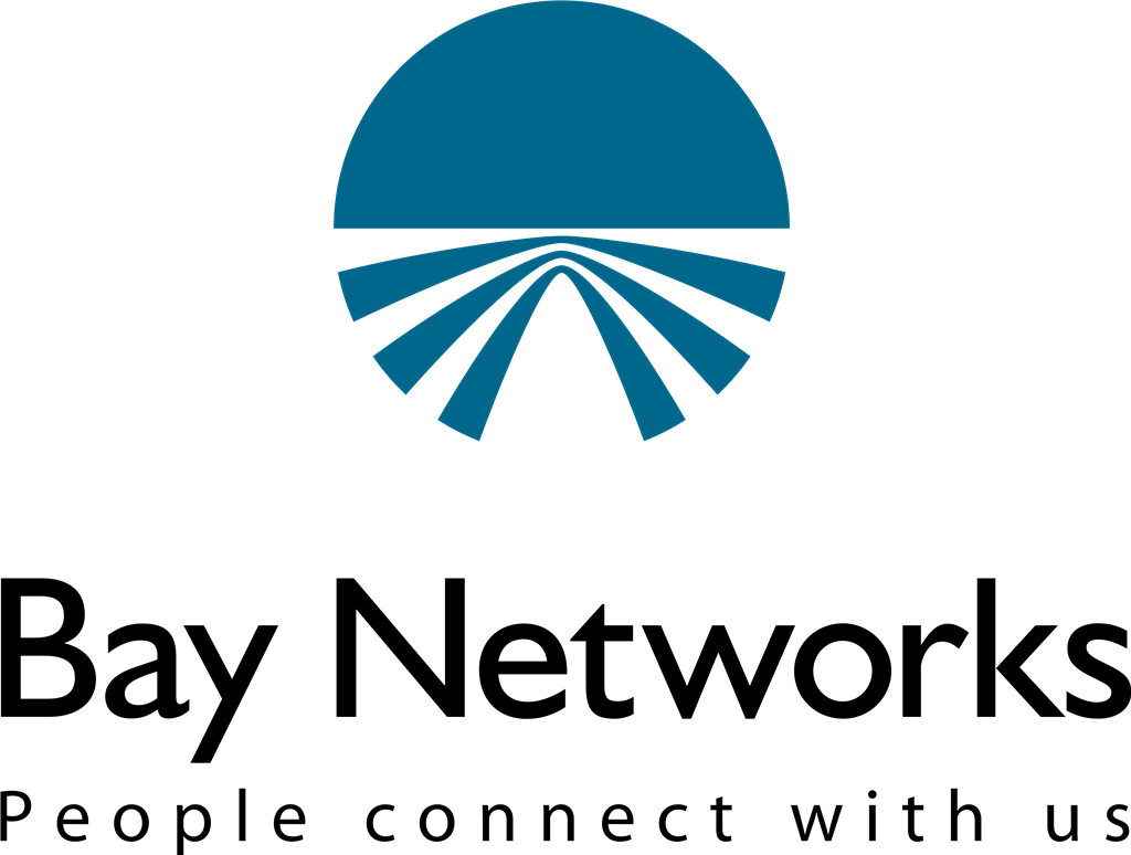 Bay Networks logotype, transparent .png, medium, large