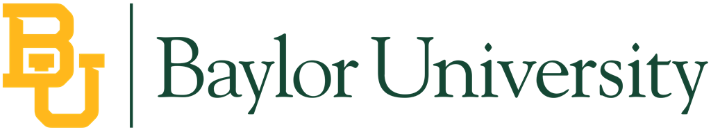 Baylor University logotype, transparent .png, medium, large