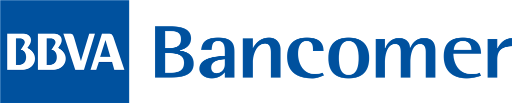 BBVA Bancomer logotype, transparent .png, medium, large