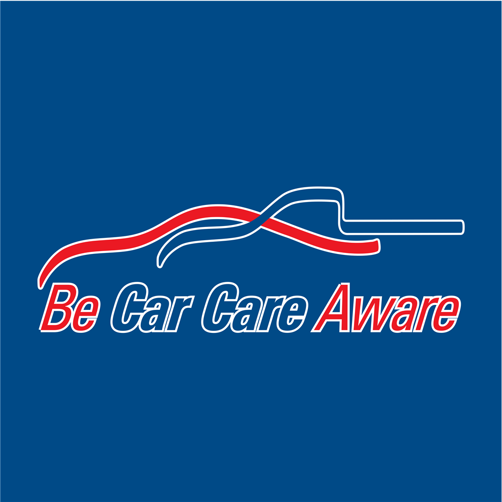 Be Car Care Aware logotype, transparent .png, medium, large