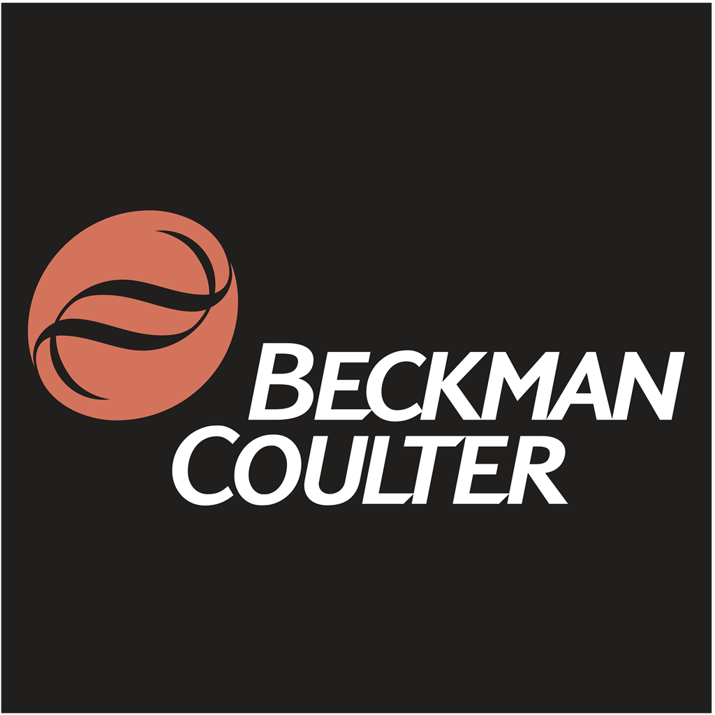 Beckman Coulter logotype, transparent .png, medium, large