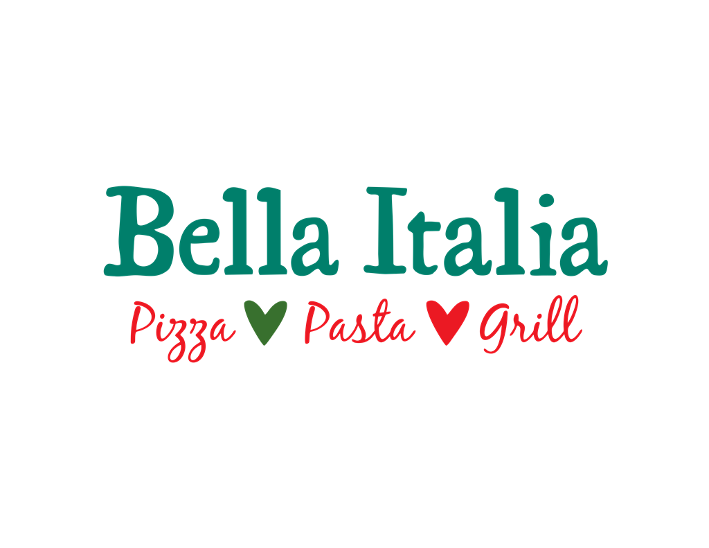Bella Italia logotype, transparent .png, medium, large