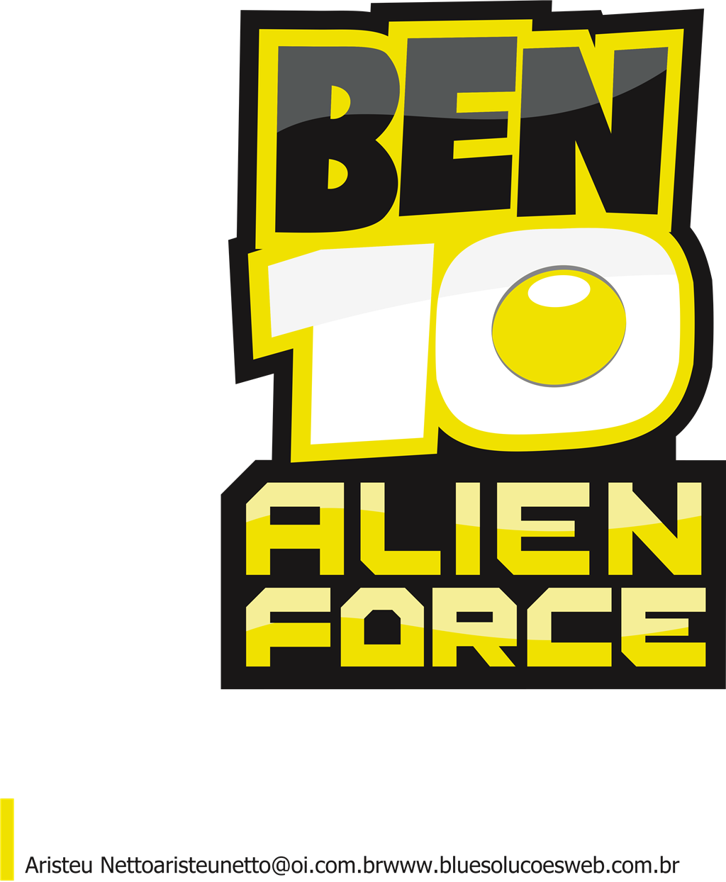 Ben 10 Alien Force Game logotype, transparent .png, medium, large
