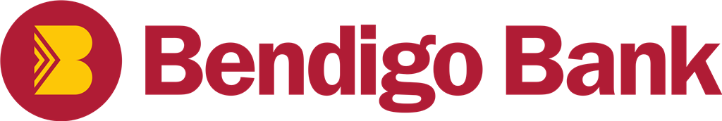 Bendigo Bank logotype, transparent .png, medium, large