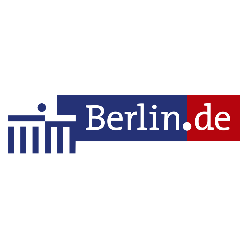 Berlin.de logotype, transparent .png, medium, large