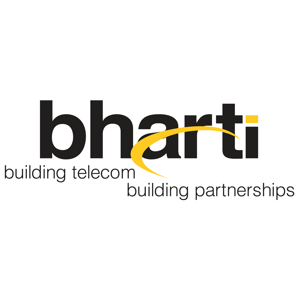 Bharti Telecommunication logotype, transparent .png, medium, large