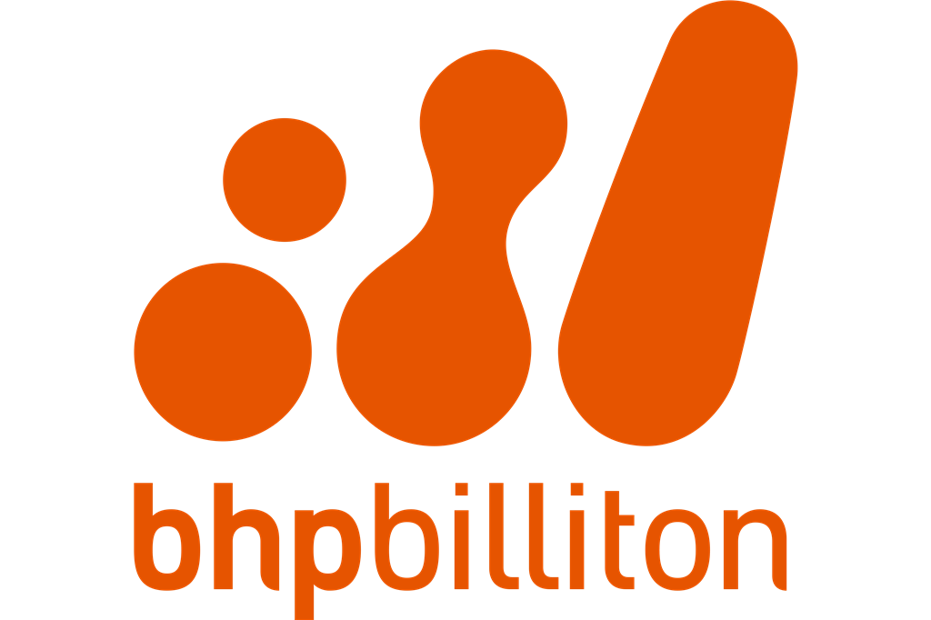 BHP Billiton logotype, transparent .png, medium, large