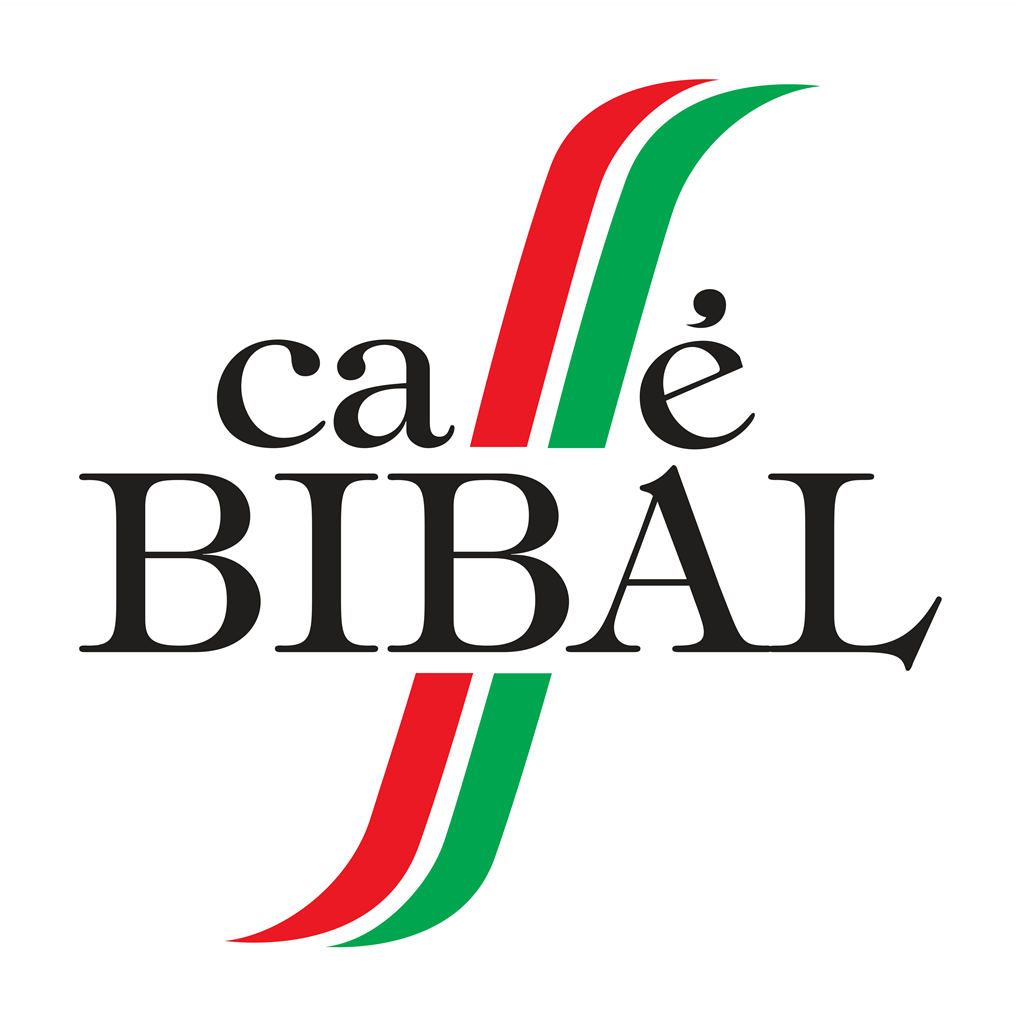Bibal Cafe logotype, transparent .png, medium, large