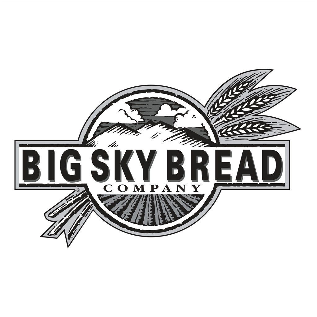 Big Sky Bread logotype, transparent .png, medium, large