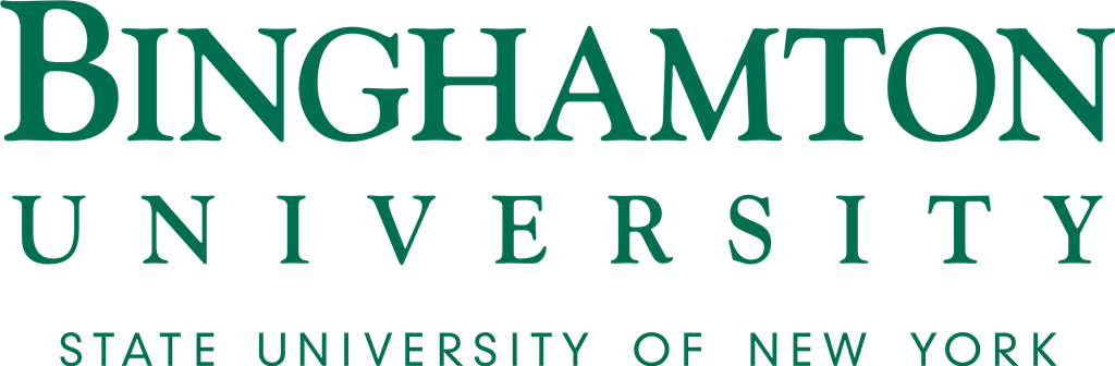 Binghamton University logotype, transparent .png, medium, large