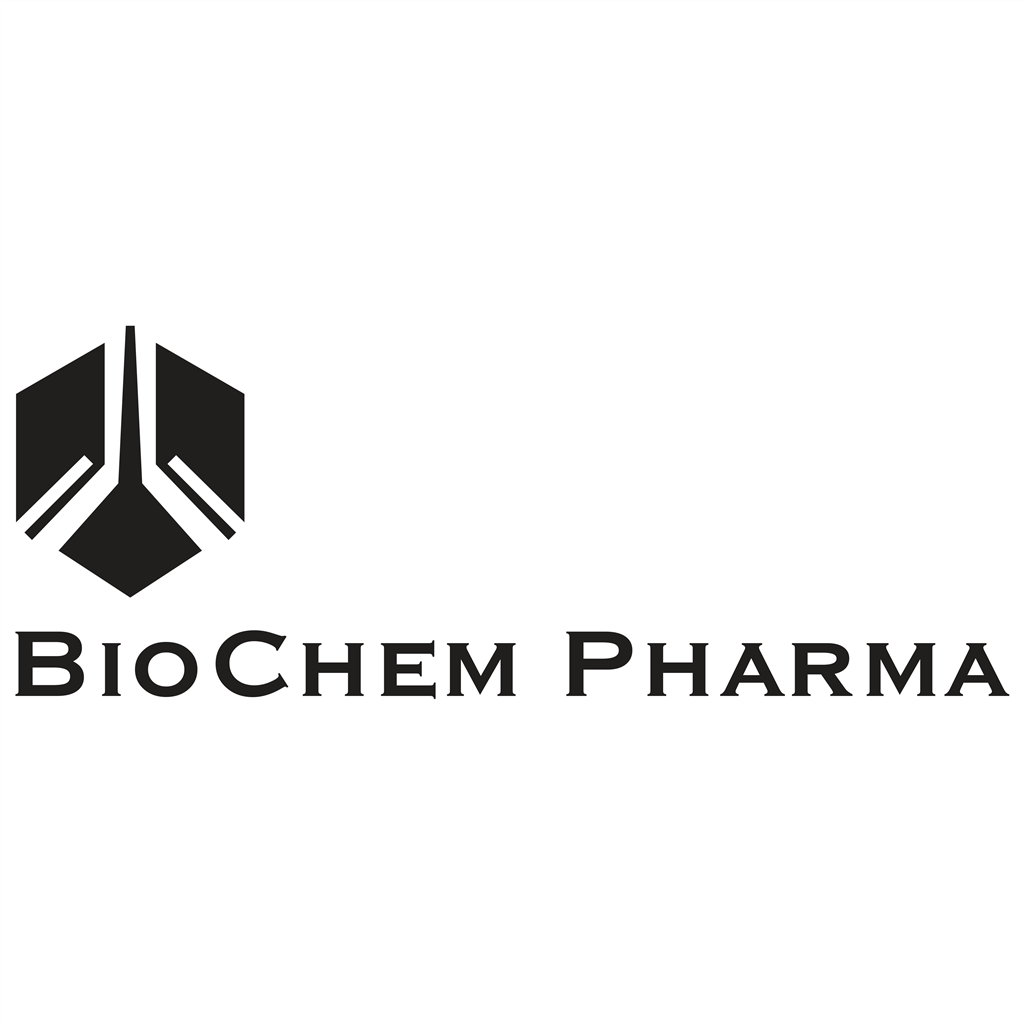 Biochem Pharma logotype, transparent .png, medium, large