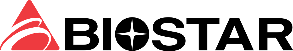 Biostar logotype, transparent .png, medium, large