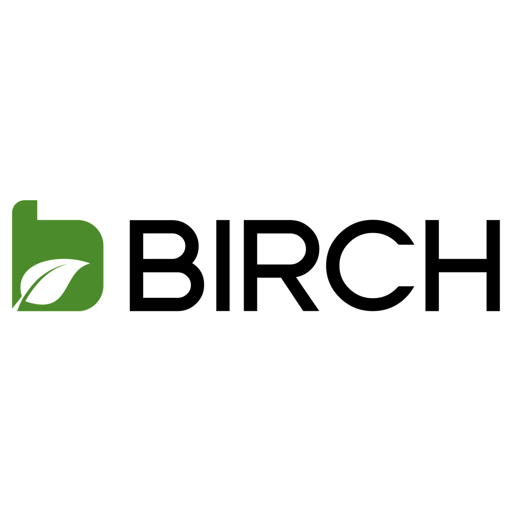 Birch Communications logotype, transparent .png, medium, large