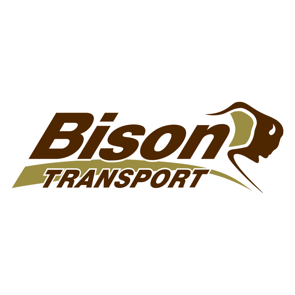 Bison Transport logotype, transparent .png, medium, large