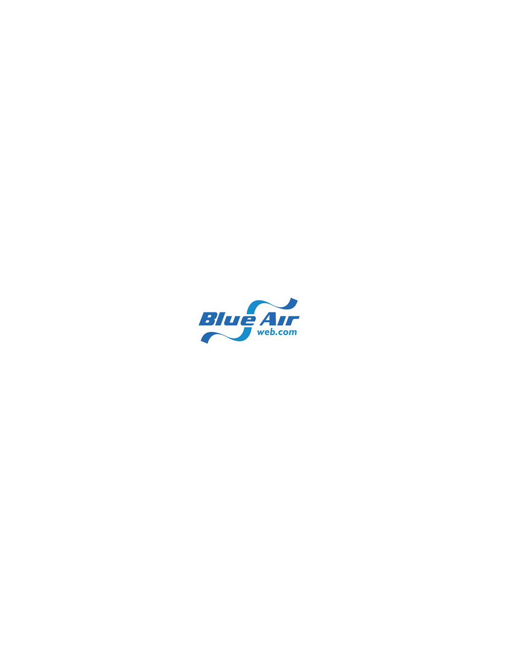 Blue Air logotype, transparent .png, medium, large