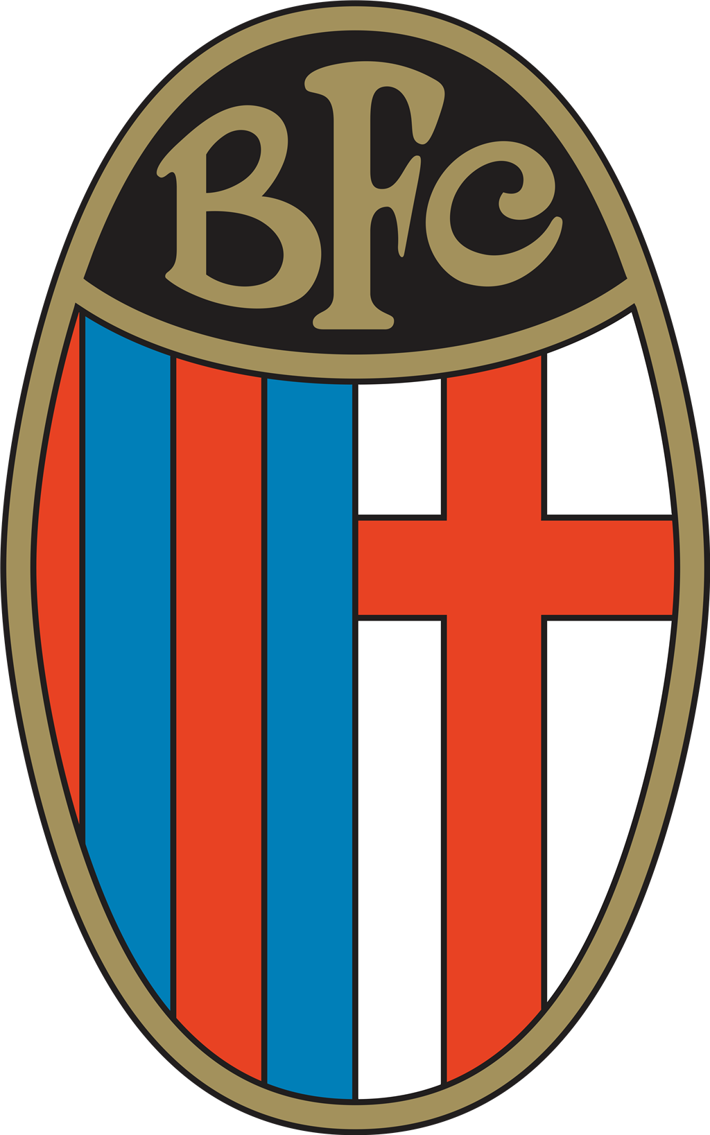 Bologna FC logotype, transparent .png, medium, large
