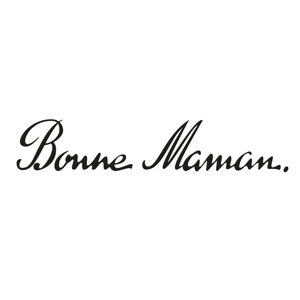 Bonne Maman logotype, transparent .png, medium, large