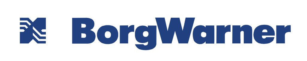 BorgWarner logotype, transparent .png, medium, large