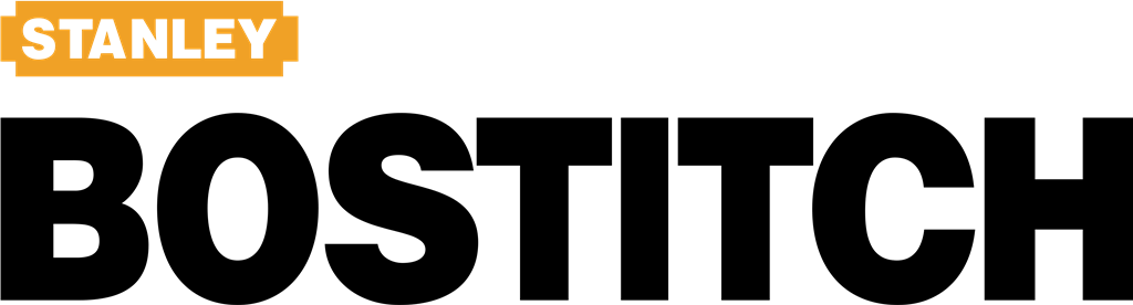 Bostitch logotype, transparent .png, medium, large